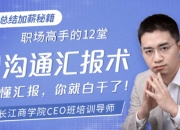 职场高手的12堂工作汇报术