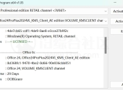 Activation Program、KMS Tools，系统和Office激活工具