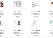 价值1000+的自媒体教学课程