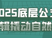 2025底层公式逻辑撬动自然流