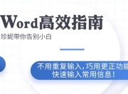 Word高效工作指南教程