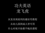龙飞虎先生《功夫英语》全套视频课程,零起点直达流利听说