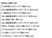 图灵核心编程15期