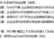 极客时间 - AI全栈开发实战营(完结)