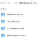 最新酒店炫彩冷艺200道冷菜教程