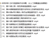 AI风向标：AI与视频制作全攻略：从入门到精通实战课程