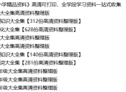 解锁名校学霸资源库,1299元《中小学精品资料》高清可打印