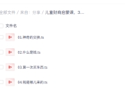 儿童财商启蒙课，3-12岁理财思维培养动画