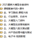 2025-最新大模型全套资料