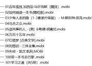 豆瓣书本TOP400合集