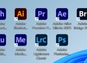 Adobe2025抢先版 其包括PS、AE、lr、ME等9款软件,一键安装激活!