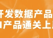 开发数据产品+AI产品通关上岸