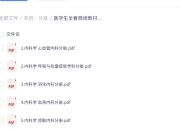 医学生全套规培教材 (高清彩色扫描版)