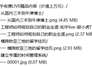 200个知乎收费LIVE精品内容（价值上万元）