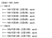 【珍藏资源】1981年-2023年《读者》系列杂志电子版全合集