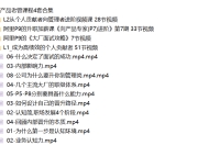 产品老曾课程4套合集