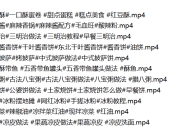 200多个小吃商用配方合集，学会一个都是赚的！