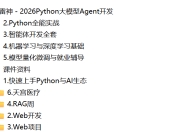 雷神-2026Python大模型Agent开发